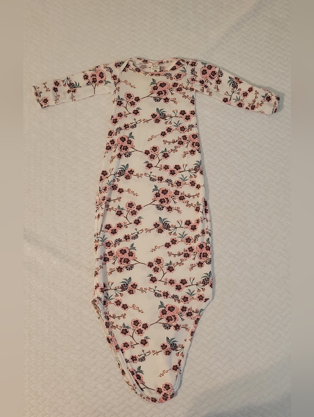 Kate Quinn, 0-3 months, knotted gown, bamboo blend